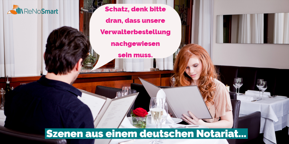 Unwiderruflichkeit der Verwalterzustimmung?