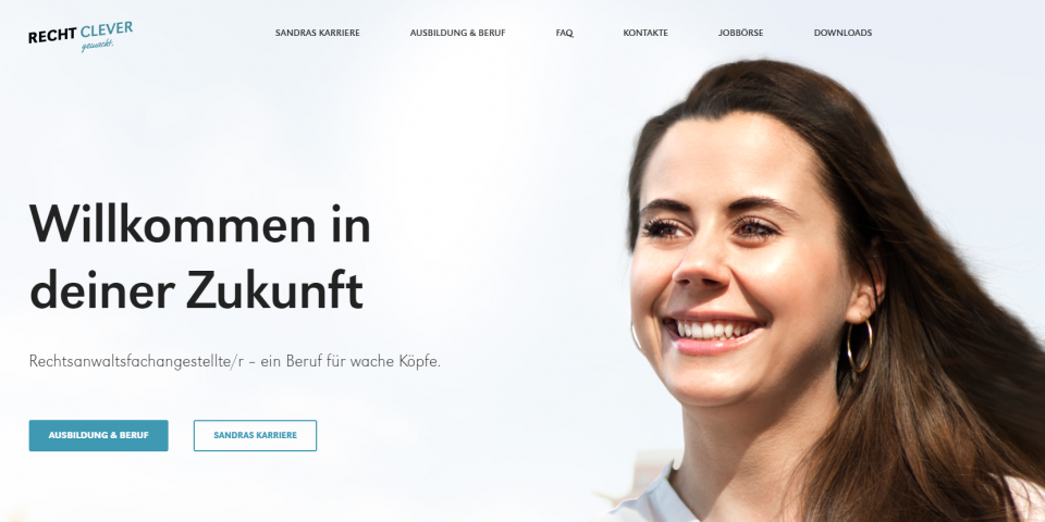 Kampagne „Recht clever“ der BRAK für mehr Aufmerksamkeit auf die ReNo Ausbildungsberufe