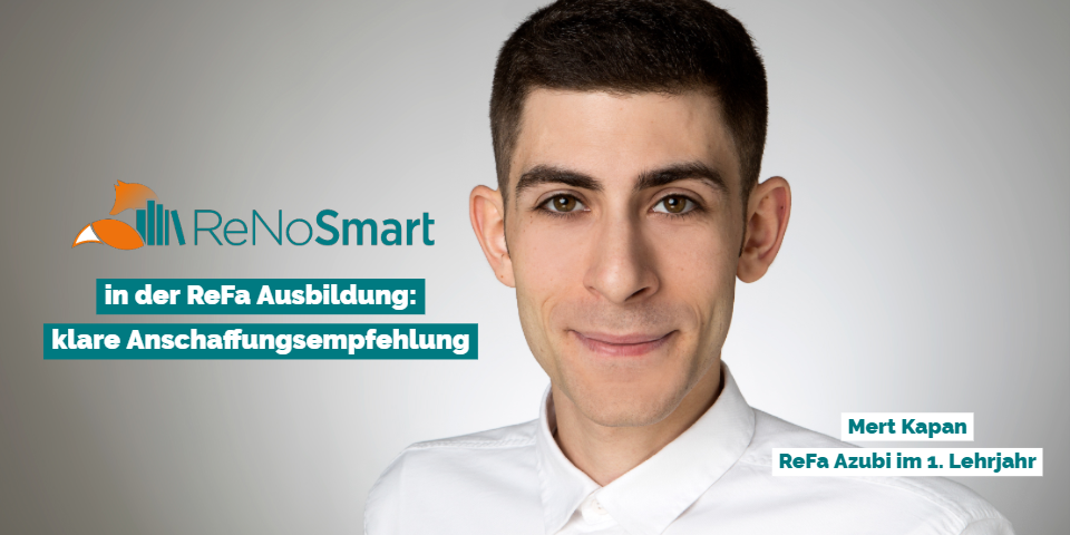 ReNoSmart in der ReFa Ausbildung: klare Anschaffungsempfehlung