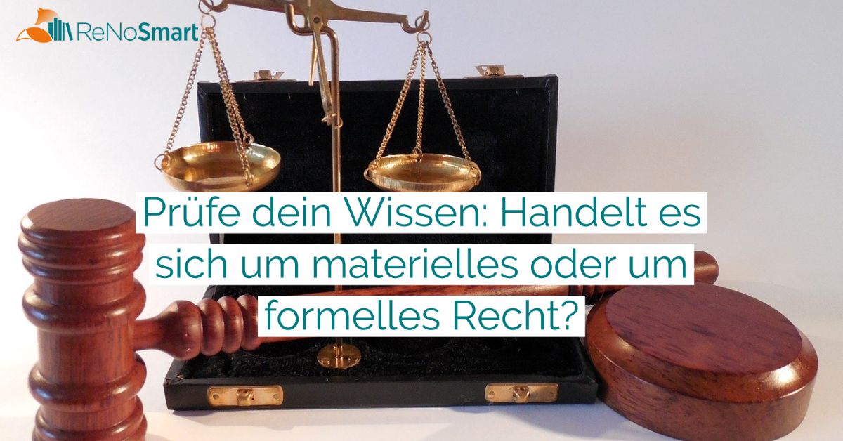Materielles Prüfungsrecht Des Bundespräsidenten Prüfe dein Wissen: Handelt es sich um materielles oder um formelles
