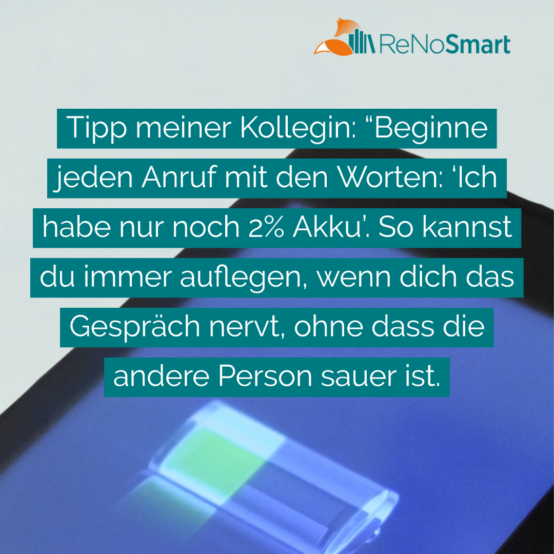 Anruf Ich Möchte Mit Dir über Die Arbeit Sprechen Tipp meiner Kollegin: “Beginne jeden Anruf mit den Worten ‘Ich habe nur