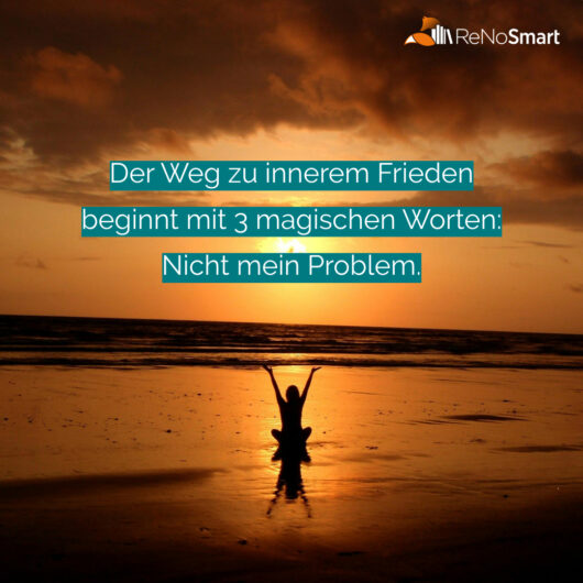 Der Weg Zum Inneren Frieden Beginnt Mit Drei Worten Der Weg zu innerem Frieden beginnt mit 3 magischen Worten: Nicht mein